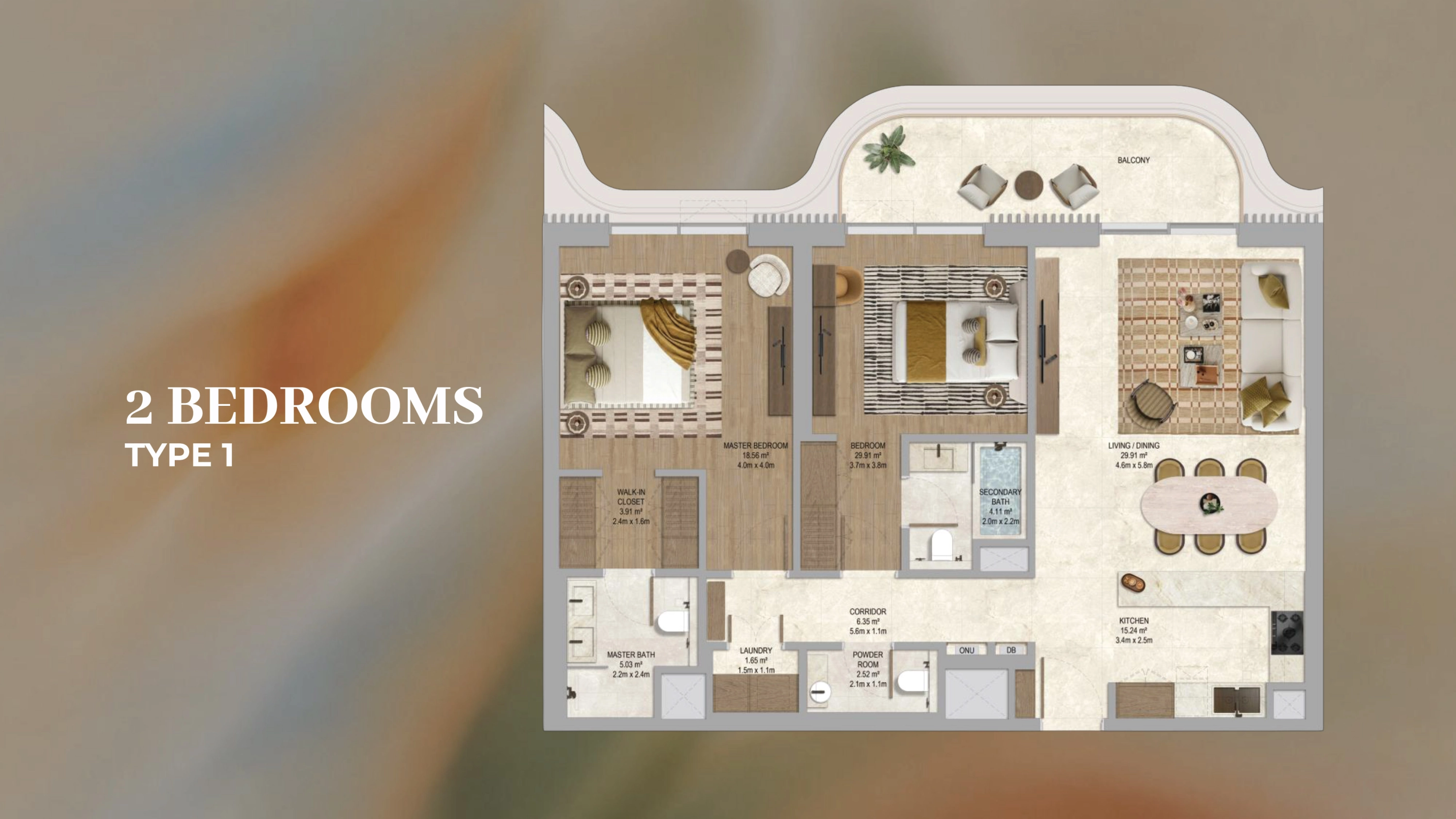 2 BR